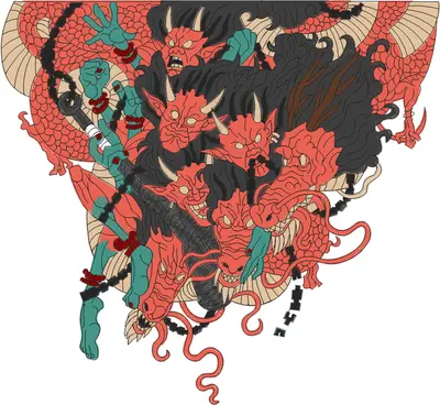 Broderie demons
