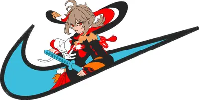 Broderie kazuha x nike