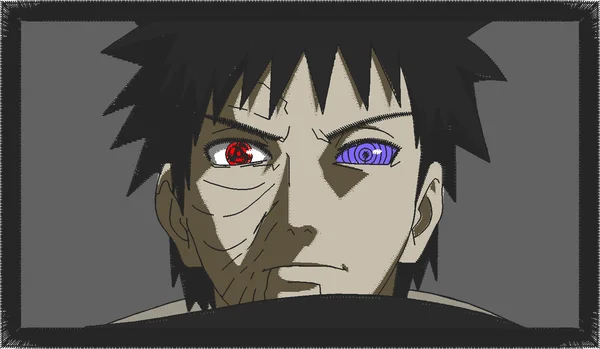Broderie obito uchiha