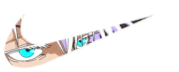 Broderie Gojo eyes x nike