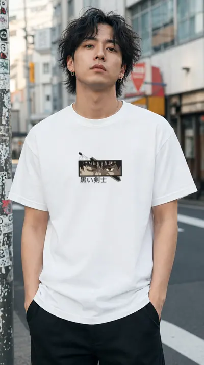 Tricou Guts Black Swordsman - 3