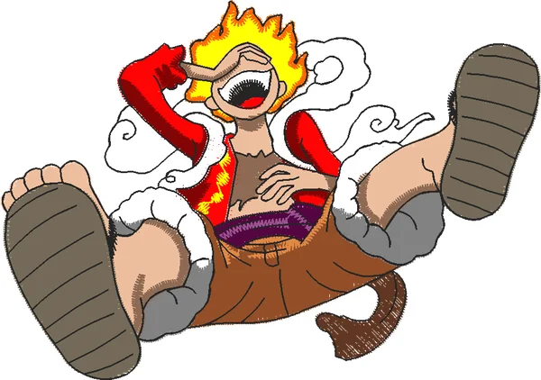 Broderie (AED 673) MONKEY D LUFFY GEAR 5