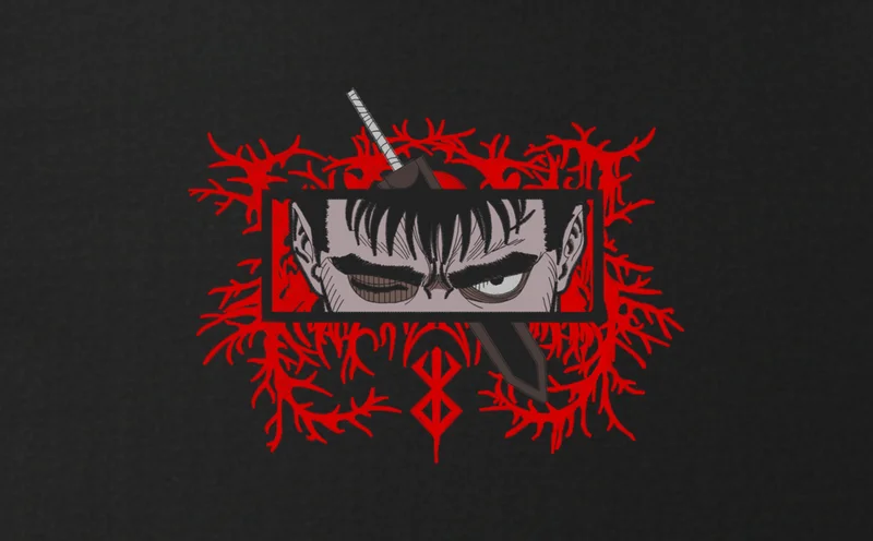 Tricou Berserk Spadă Întunecată