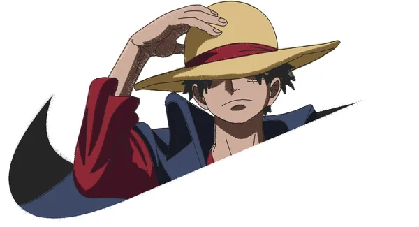 Broderie NIKE MONKEY D LUFFY