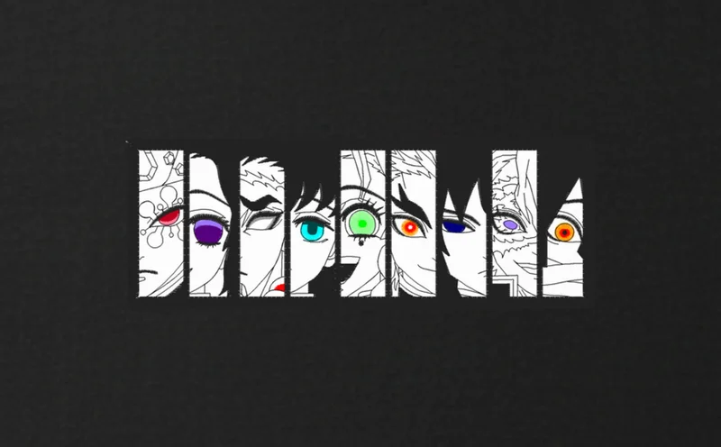 Tricou Ochi Demon Slayer