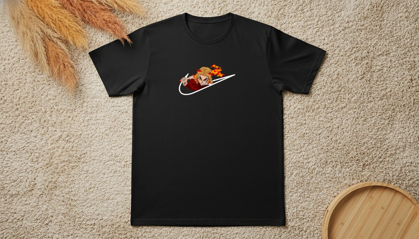 Tricou Rengoku Flame Style