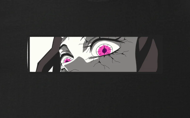 Tricou Bărbați Nezuko Eyes