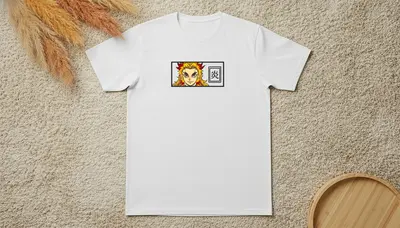 Tricou Demon Slayer Kyojuro Rengoku - 1