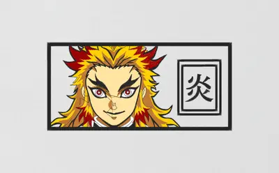 Tricou Demon Slayer Kyojuro Rengoku - 2