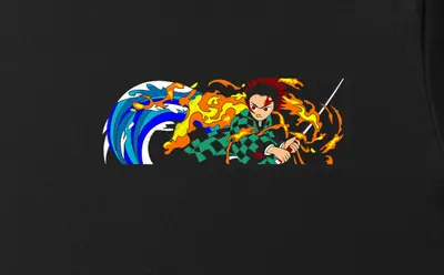 Tricou Bărbați Demon Slayer Tanjiro - 2