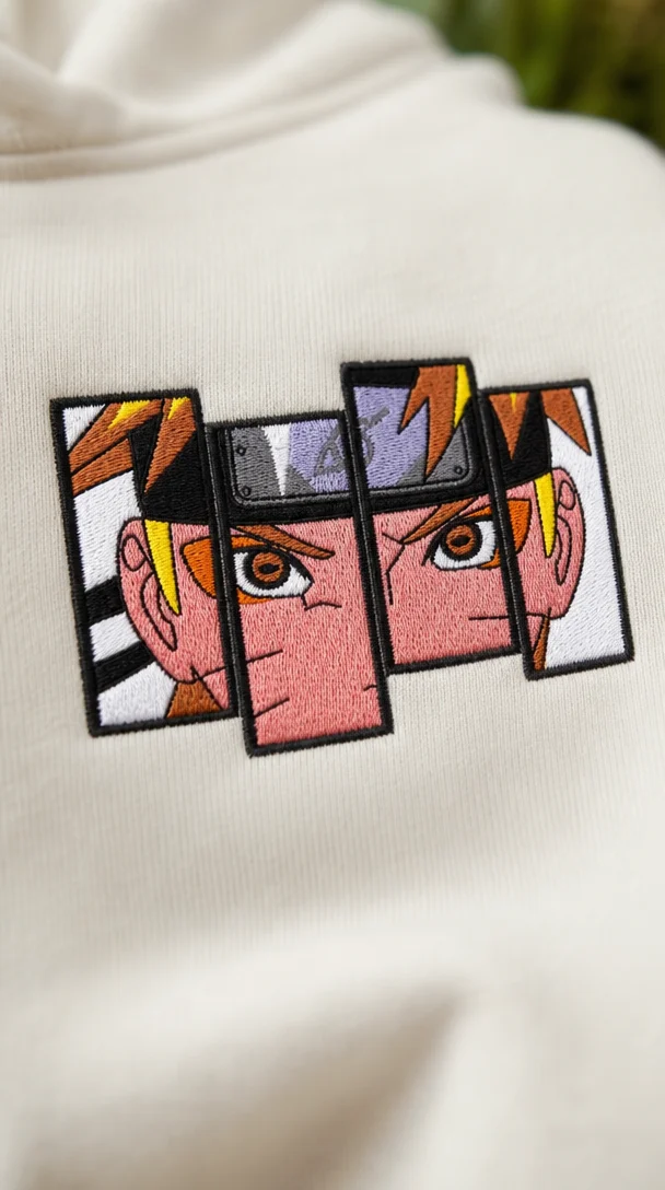 Hanorac Naruto Ochi Fragmentați