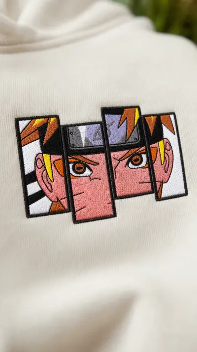 Hanorac Naruto Ochi Fragmentați - 2