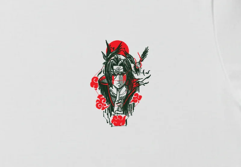 Tricou Barbati Itachi Akatsuki