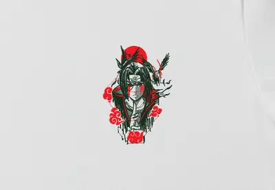 Tricou Barbati Itachi Akatsuki - 2