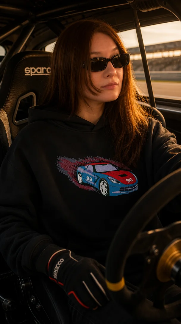 Hanorac Mașina Sport '96