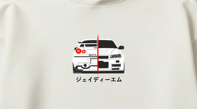 Hanorac Nissan Skyline R34 Split