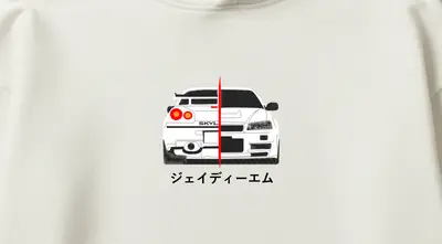 Hanorac Nissan Skyline R34 Split - 2