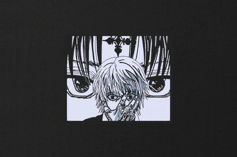 Tricou Barbati Anime Ochi Intensi