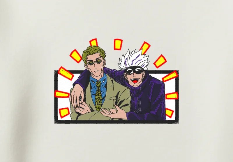 Hanorac Jujutsu Kaisen Gojo & Nanami