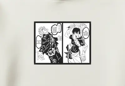 Hanorac Gojo x Toji Manga - 2