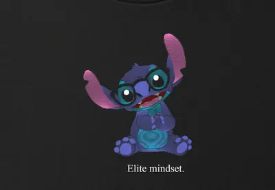 Tricou Brodat Elite Mindset - 2