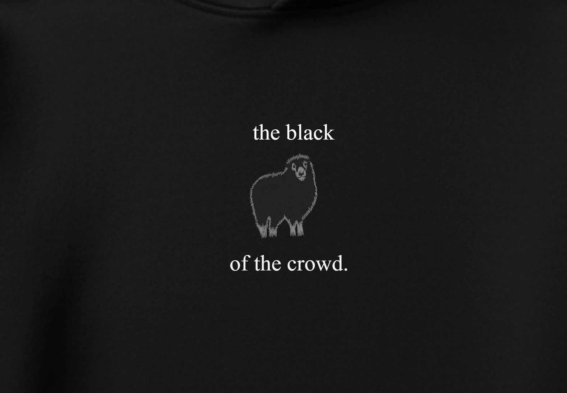 Hanorac Black Sheep