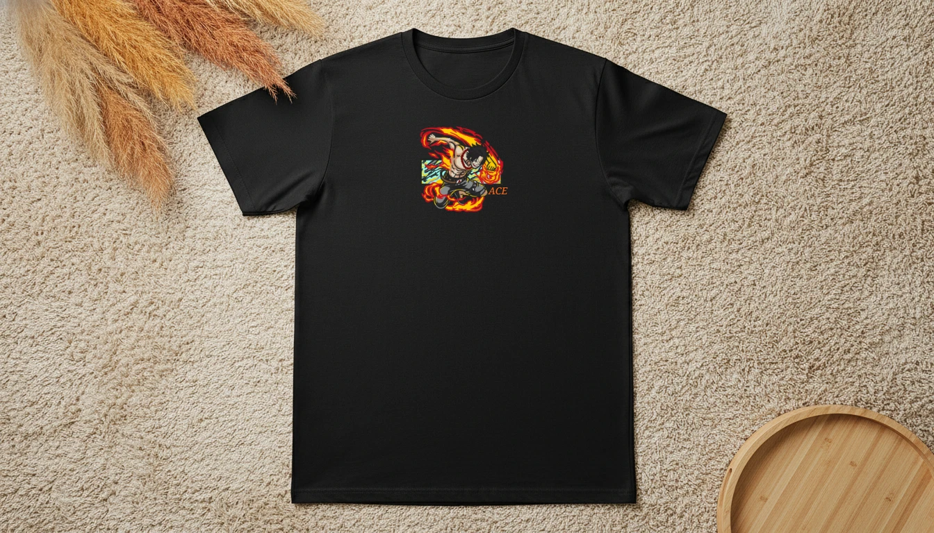 Tricou Bărbați Ace în Flăcări