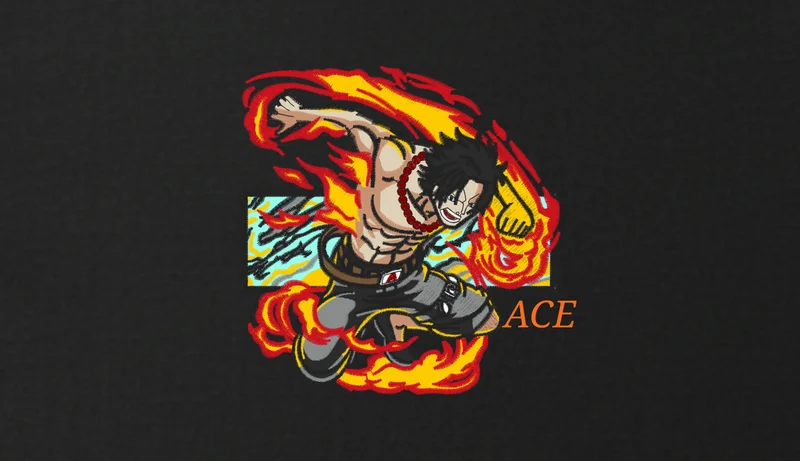 Tricou Bărbați Ace în Flăcări