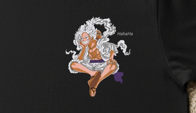 Tricou Personaj Anime Zâmbitor