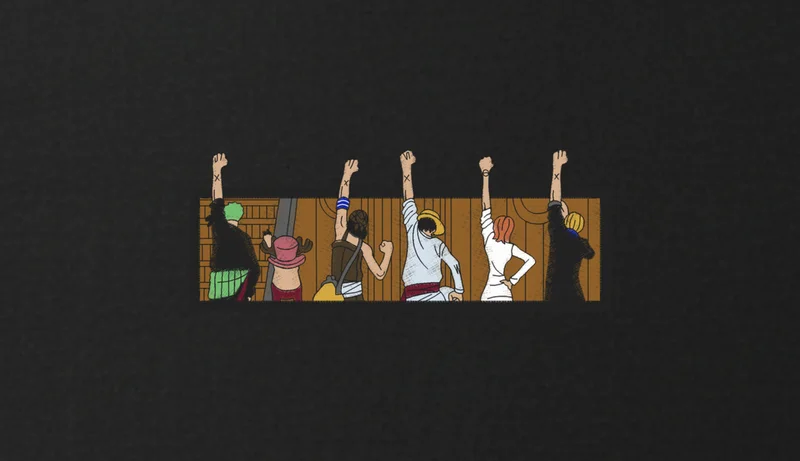 Tricou One Piece Crew