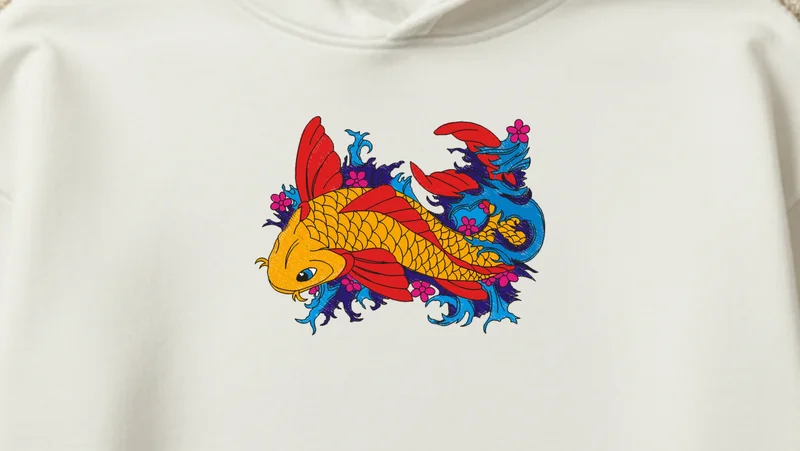 Hanorac Koi Dragon