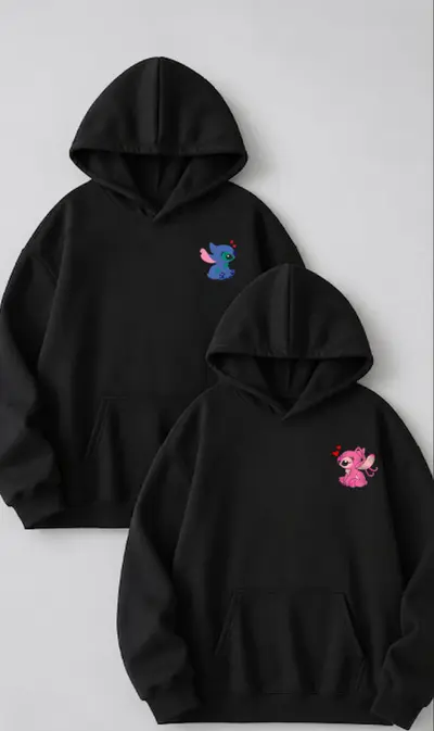 Hanorace Cuplu Stitch și Lilo - 1