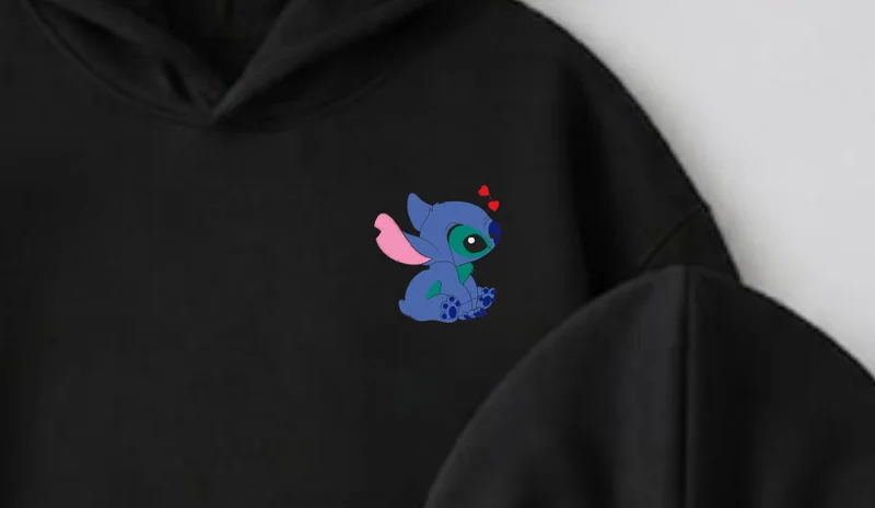 Hanorace Cuplu Stitch și Lilo