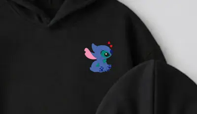 Hanorace Cuplu Stitch și Lilo - 2