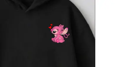 Hanorace Cuplu Stitch și Lilo - 3