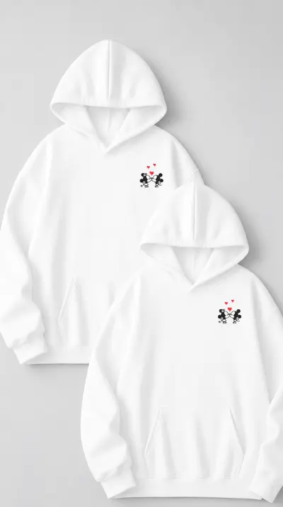 Hanorace Cuplu Mickey și Minnie - 1