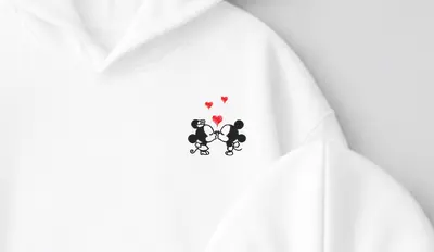 Hanorace Cuplu Mickey și Minnie - 2