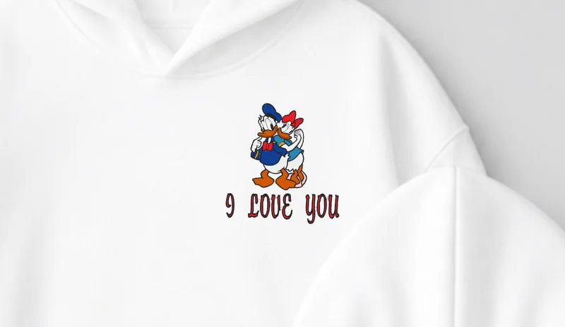 Hanorac Cuplu Donald Love