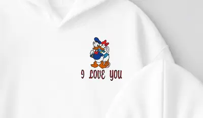 Hanorac Cuplu Donald Love - 2