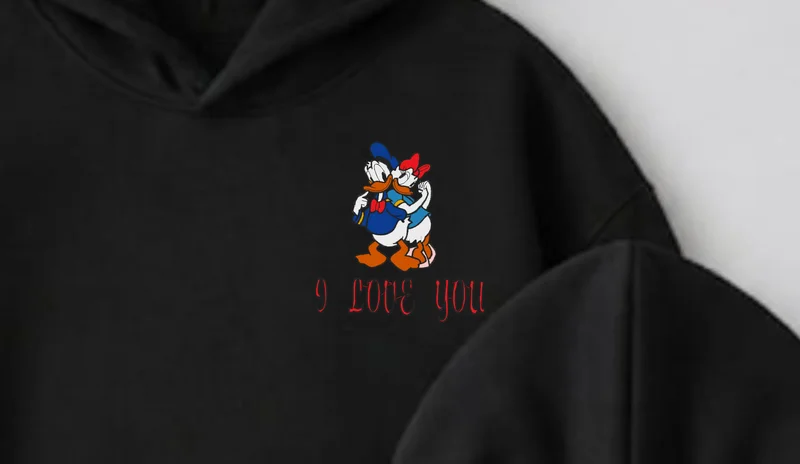 Hanorac Cuplu Donald Love