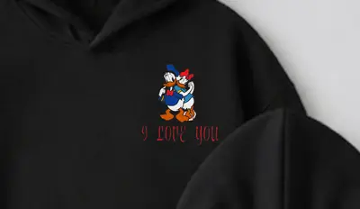 Hanorac Cuplu Donald Love - 4
