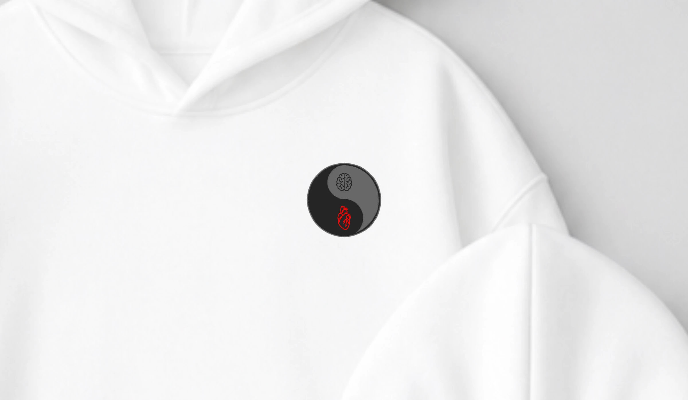 Hanorace Cuplu Yin Yang Inimă și Minte
