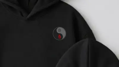 Hanorace Cuplu Yin Yang Inimă și Minte - 2