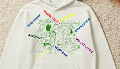 Hanorac Sportiv Multicolor - 2