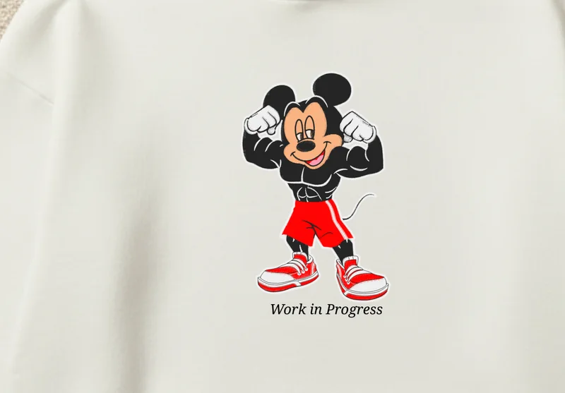 Hanorac Mickey Musculos