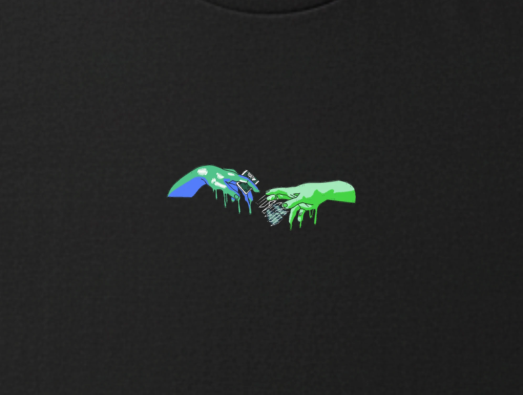 Tricou Bărbați Mâini Digitale