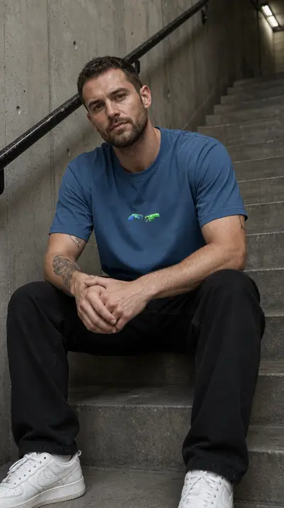 Tricou Bărbați Mâini Digitale - 1