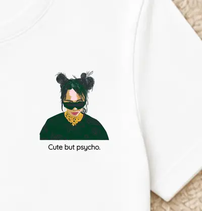 Tricou Cute but Psycho - 2