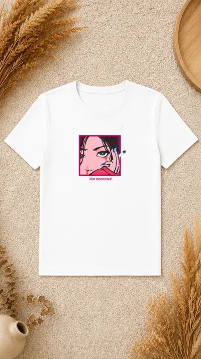 Tricou Not Interested - 1