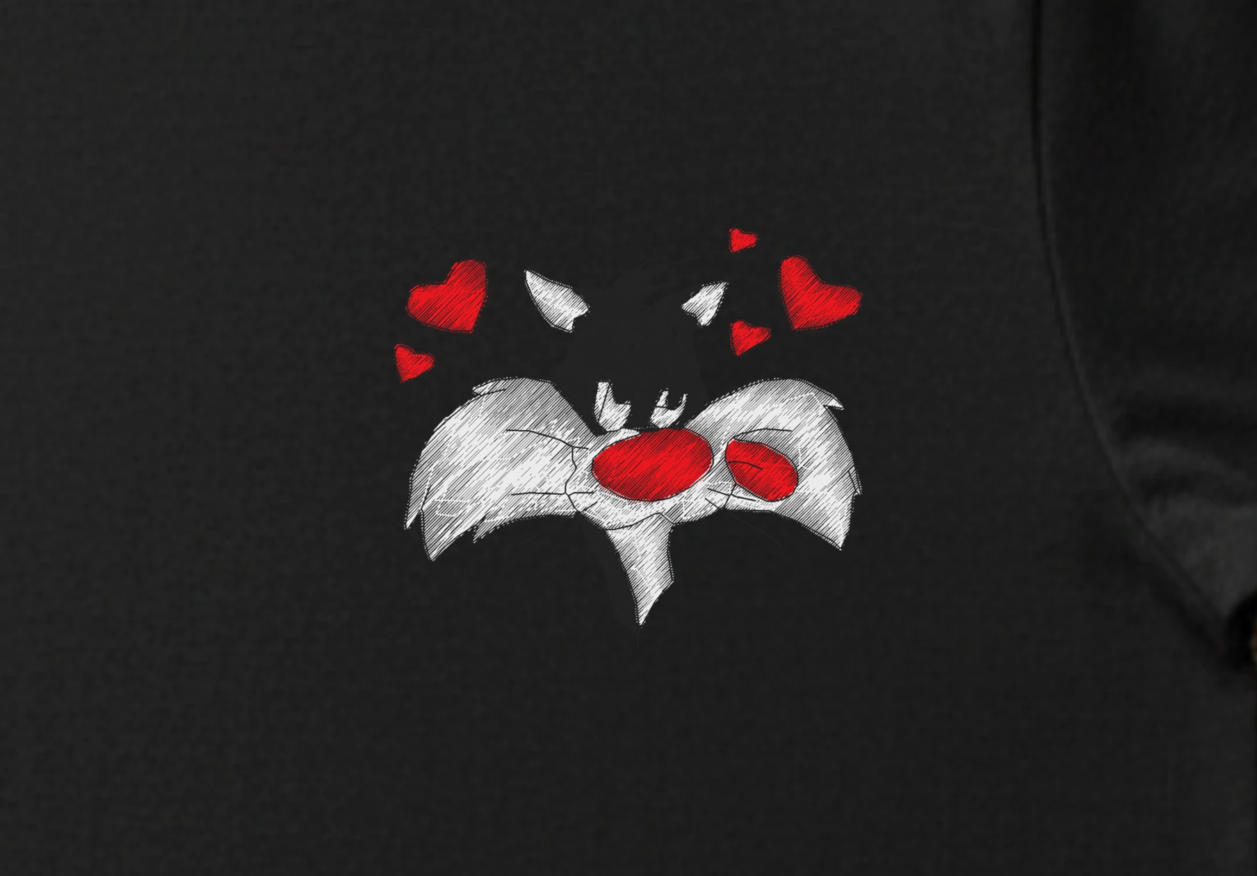 Tricou Pisică Îndrăgostită